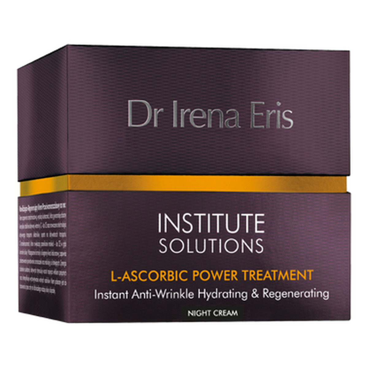 Dr Irena Eris Institute Solutions Przeciwzmarszczkowy krem do twarzy nawilżająco-regenerujący na noc 50ml