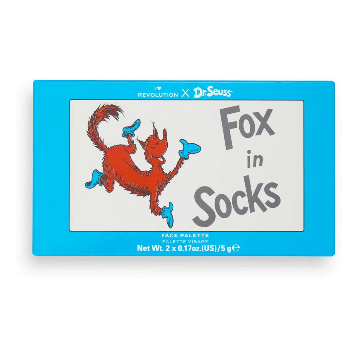 Makeup Revolution I Heart Revolution x Dr.Seuss Paleta do konturowania Fox in Socks 15g