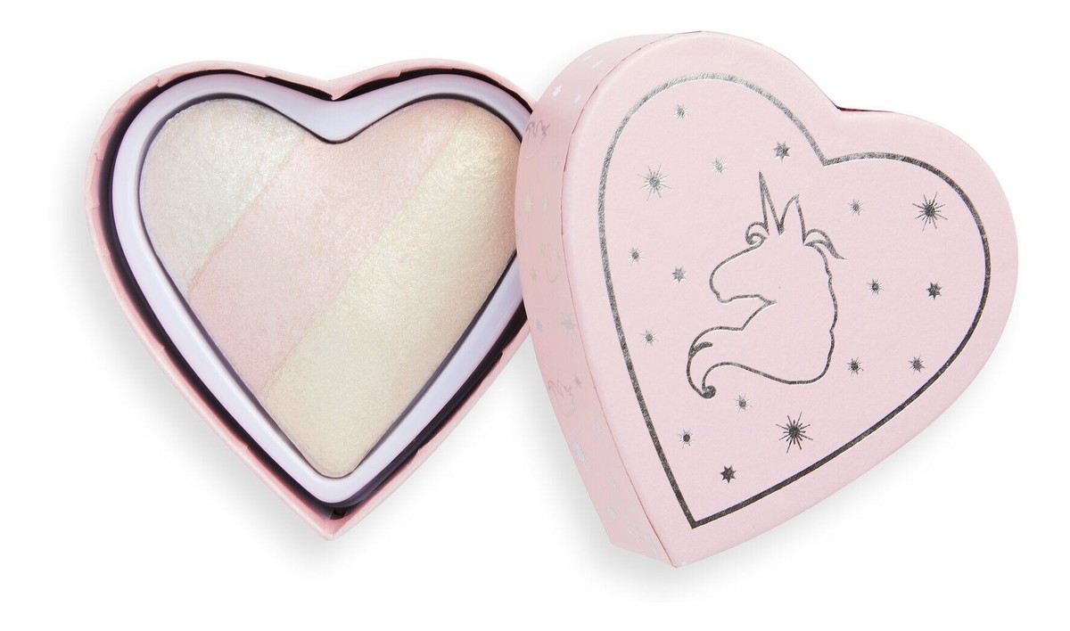 Rozświetlacz do twarzy Unicorn Heart Glow