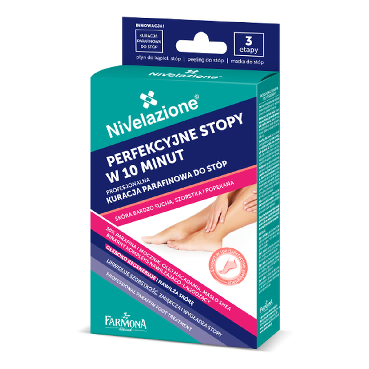 Farmona Nivelazione Kuracja parafinowa do stóp "Perfekcyjne Stopy w 10 Minut"