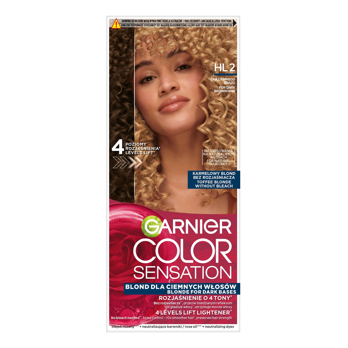 Garnier Color Sensation Creme Farba rozjaśniająca do włosów 112ml