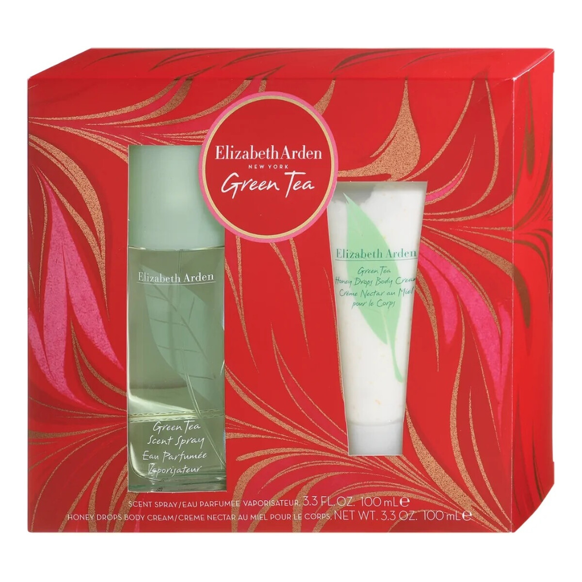 Elizabeth Arden Green Tea Zestaw woda perfumowana spray 100ml + krem do ciała 100ml