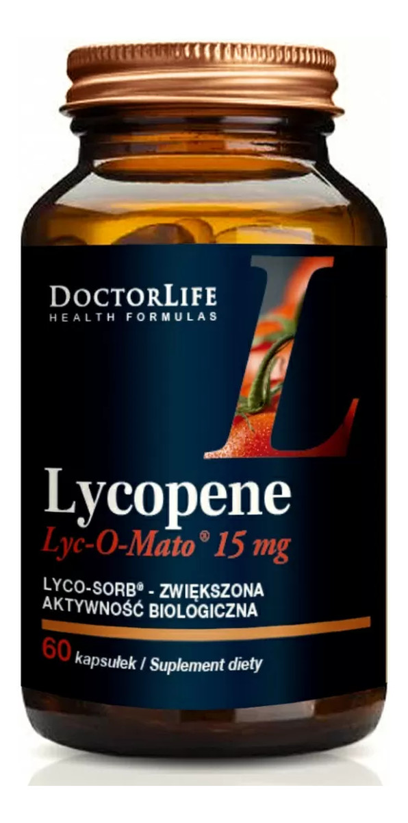 Lycopene likopen 15mg ekstrakt z pomidorów suplement diety 60 tabletek