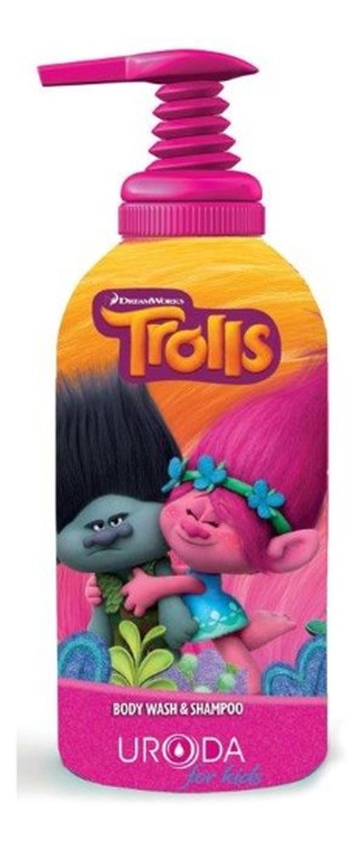 Żel pod prysznic 2w1 dla dzieci Trolls Poppy