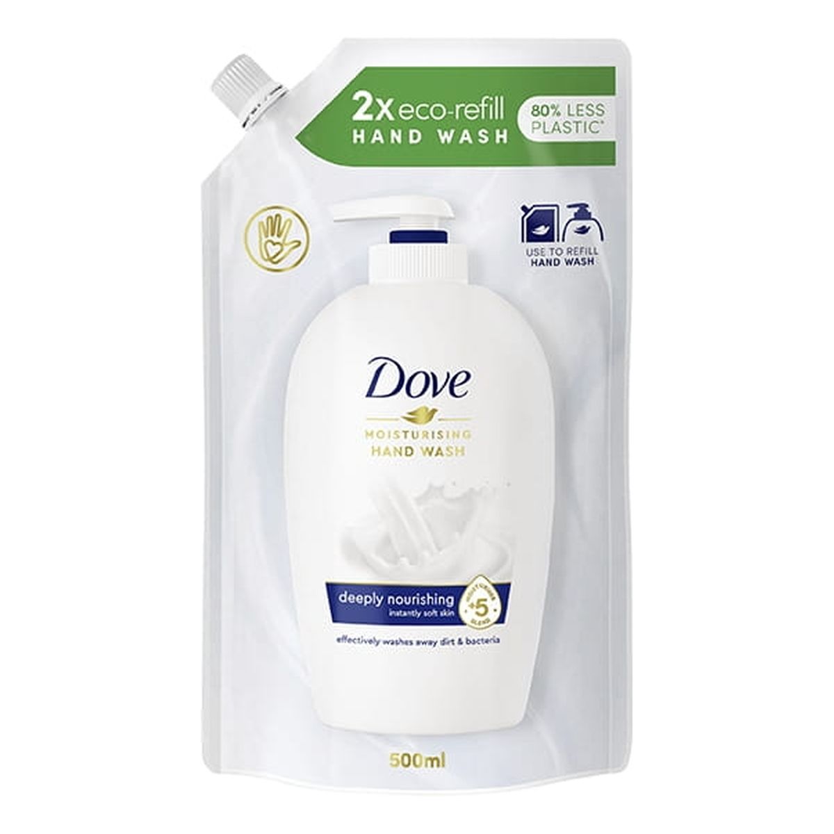 Dove Beauty Cream Wash Mydło w Płynie Uzupełnienie 500ml