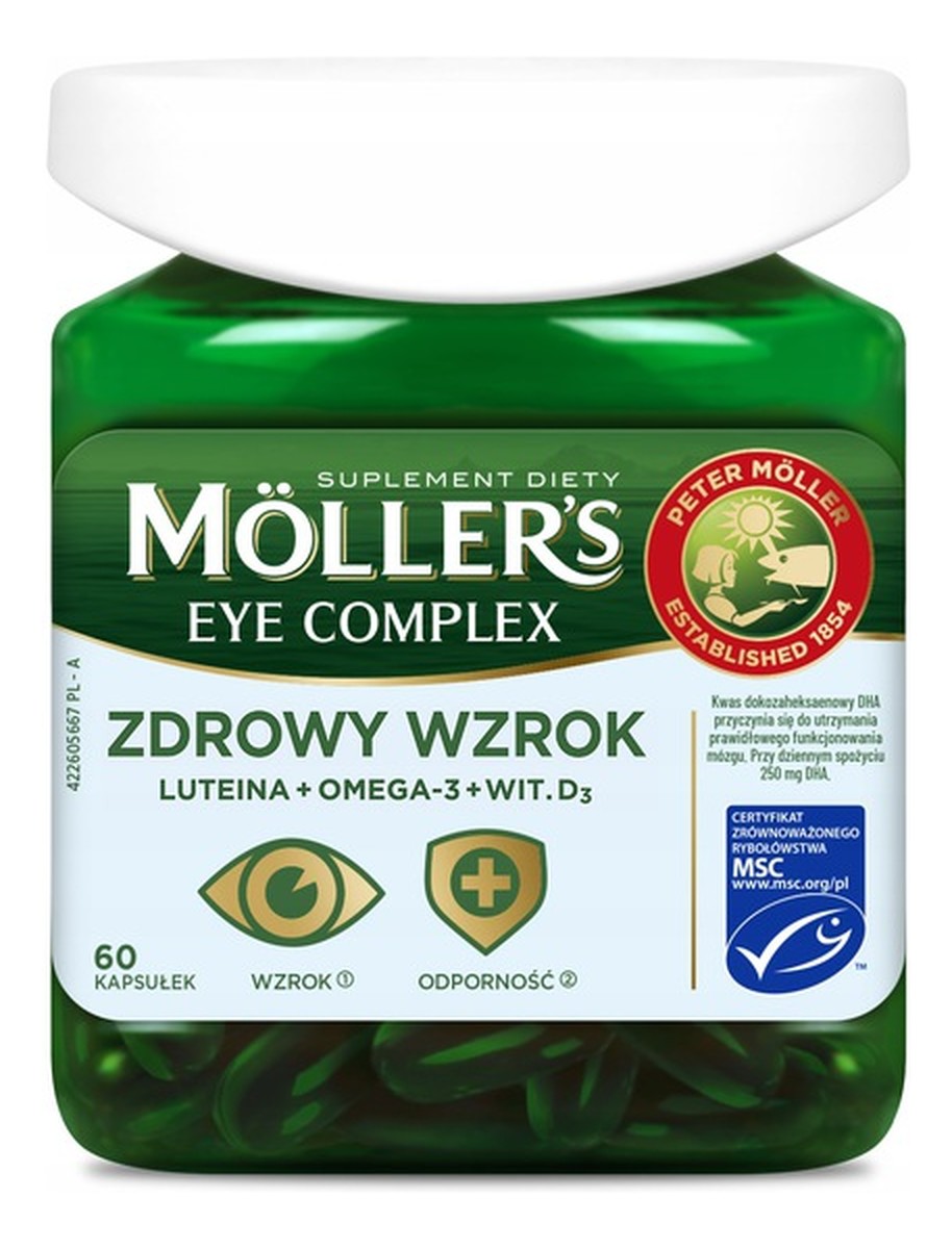 Eye complex zdrowy wzrok suplement diety 60 kapsułek