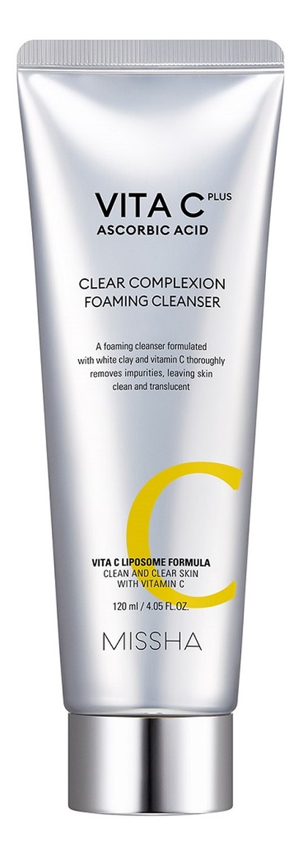 Vita c plus clear complexion foaming cleanser oczyszczająca pianka do twarzy z witaminą c