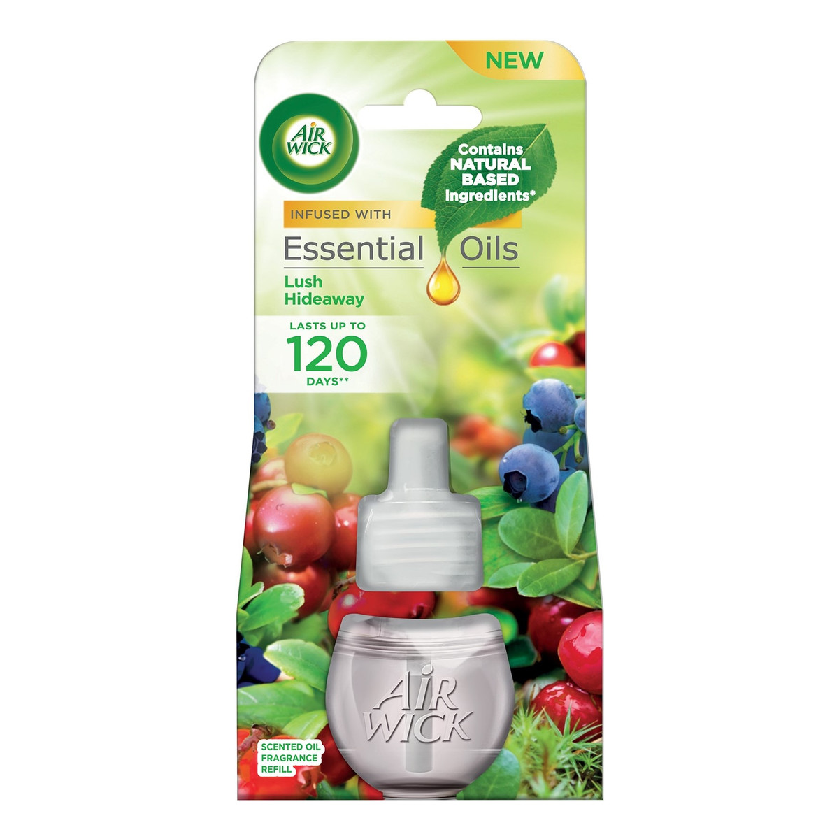 Air Wick Essential Oils Odświeżacz powietrza Lush Hideaway 19ml