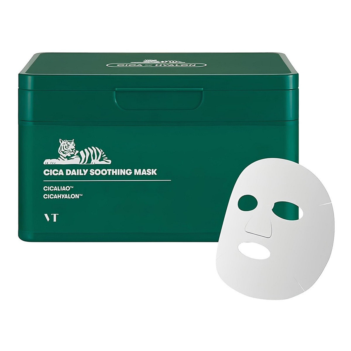 VT Cosmetics Cica daily soothing mask łagodząca maseczka w płachcie 30szt.