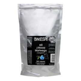 Sól z Morza Martwego kolagenem 100% naturalna - Dead sea salt with collagen natural 1 kg