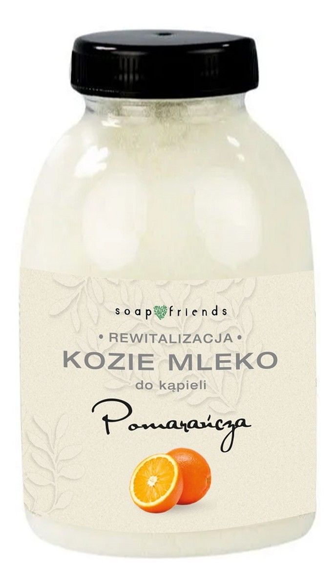 Kozie mleko do kąpieli pomarańcza