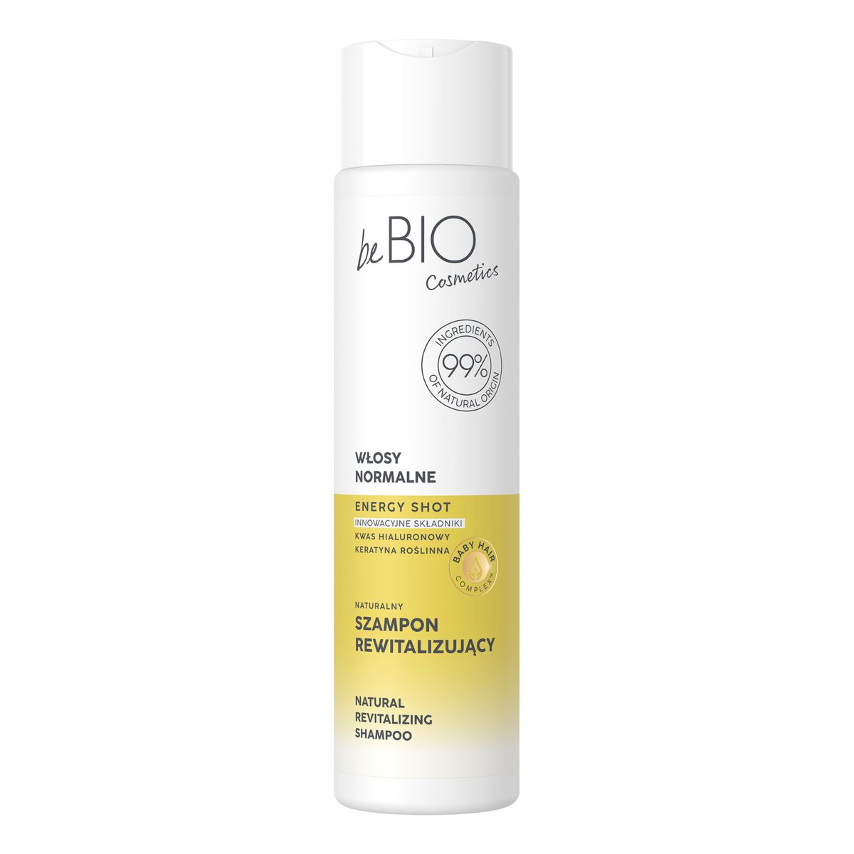 Be Bio Ewa Chodakowska Naturalny szampon do włosów normalnych rewitalizujący 300ml