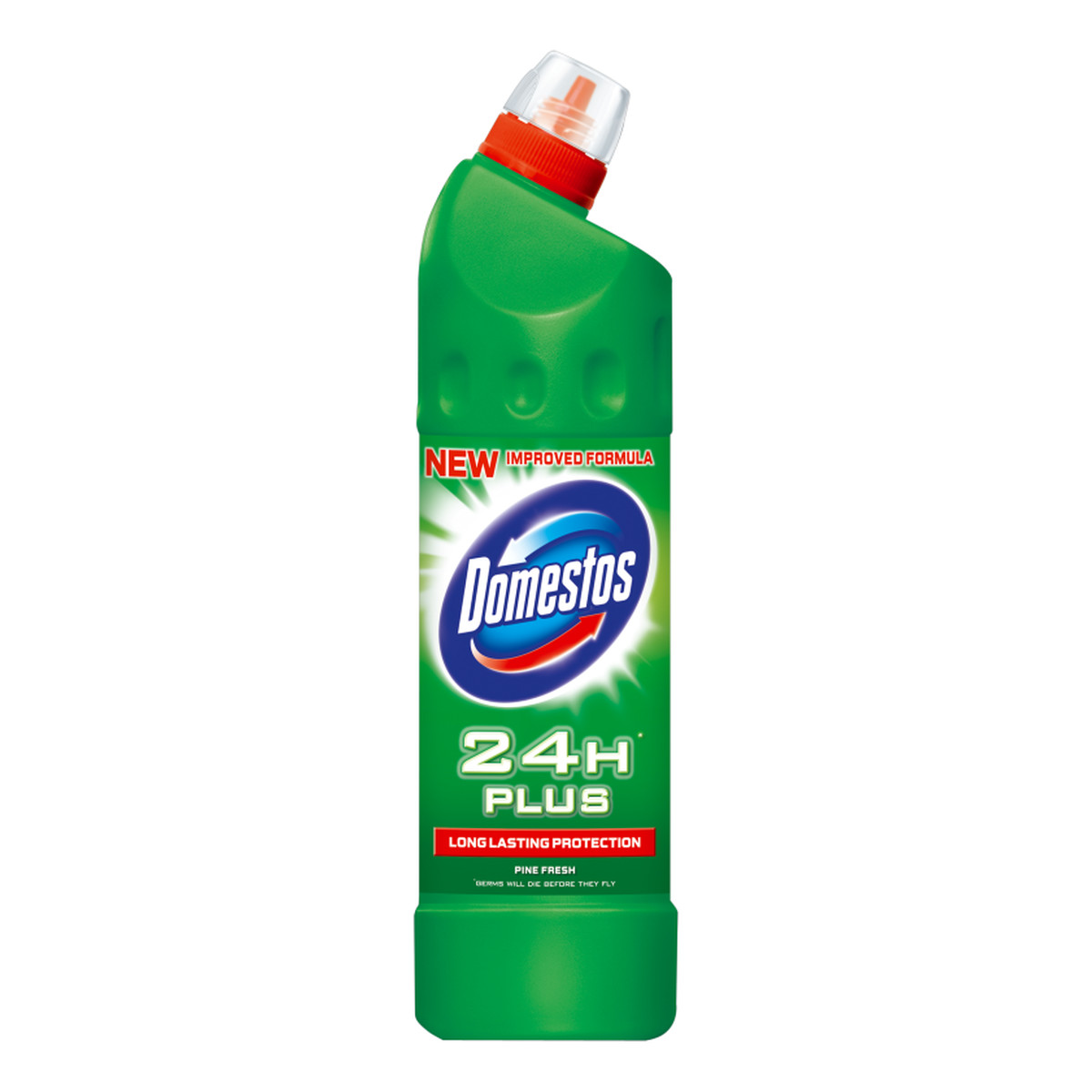 Domestos 24H Plus Pine Fresh Płyn czyszcząco-dezynfekujący 750ml