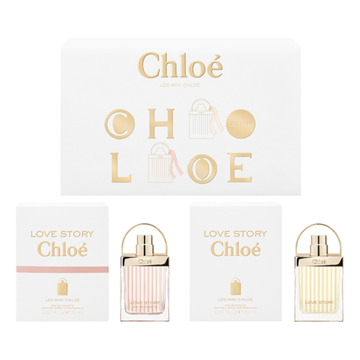 Chloe Love Story zestaw woda perfumowana 20ml + woda toaletowa 20ml 20ml