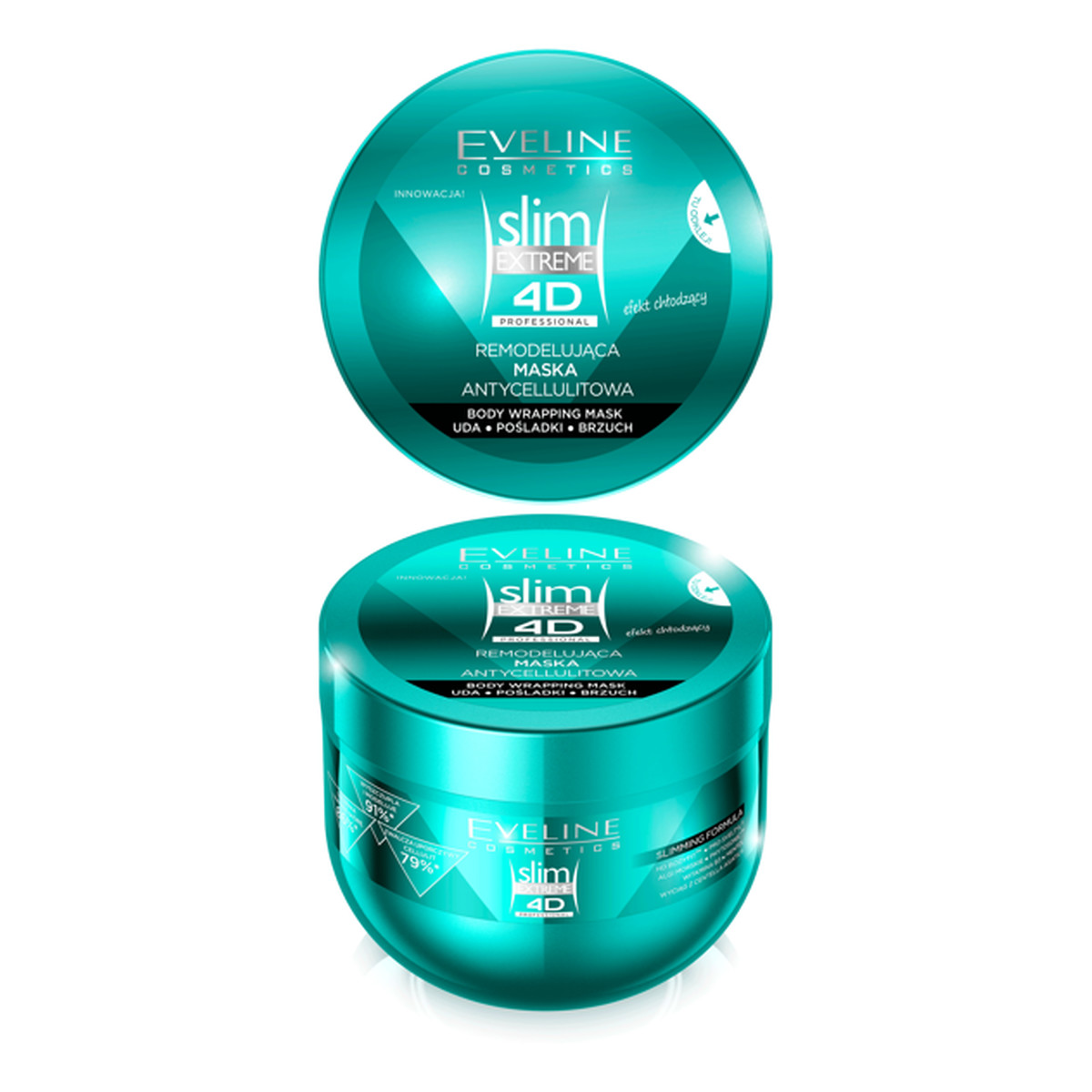 Eveline Slim Extreme 4D Maska Do Ciała Remodelująca Antycellulitowa 300ml