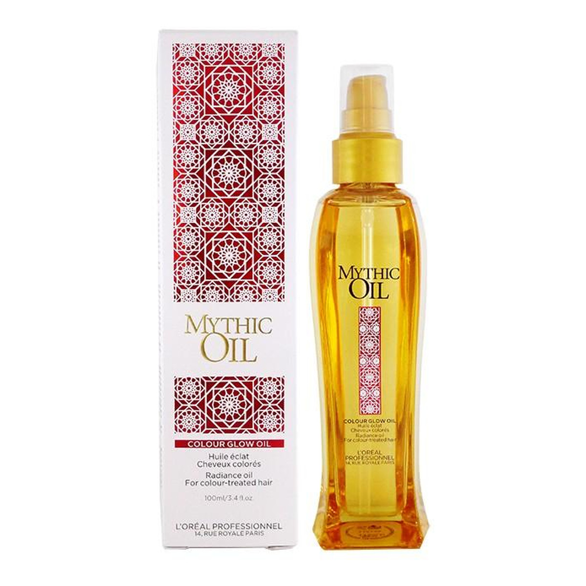 Loreal Mythic Oil Colour Glow Oil Olejek do włosów koloryzowanych 100ml