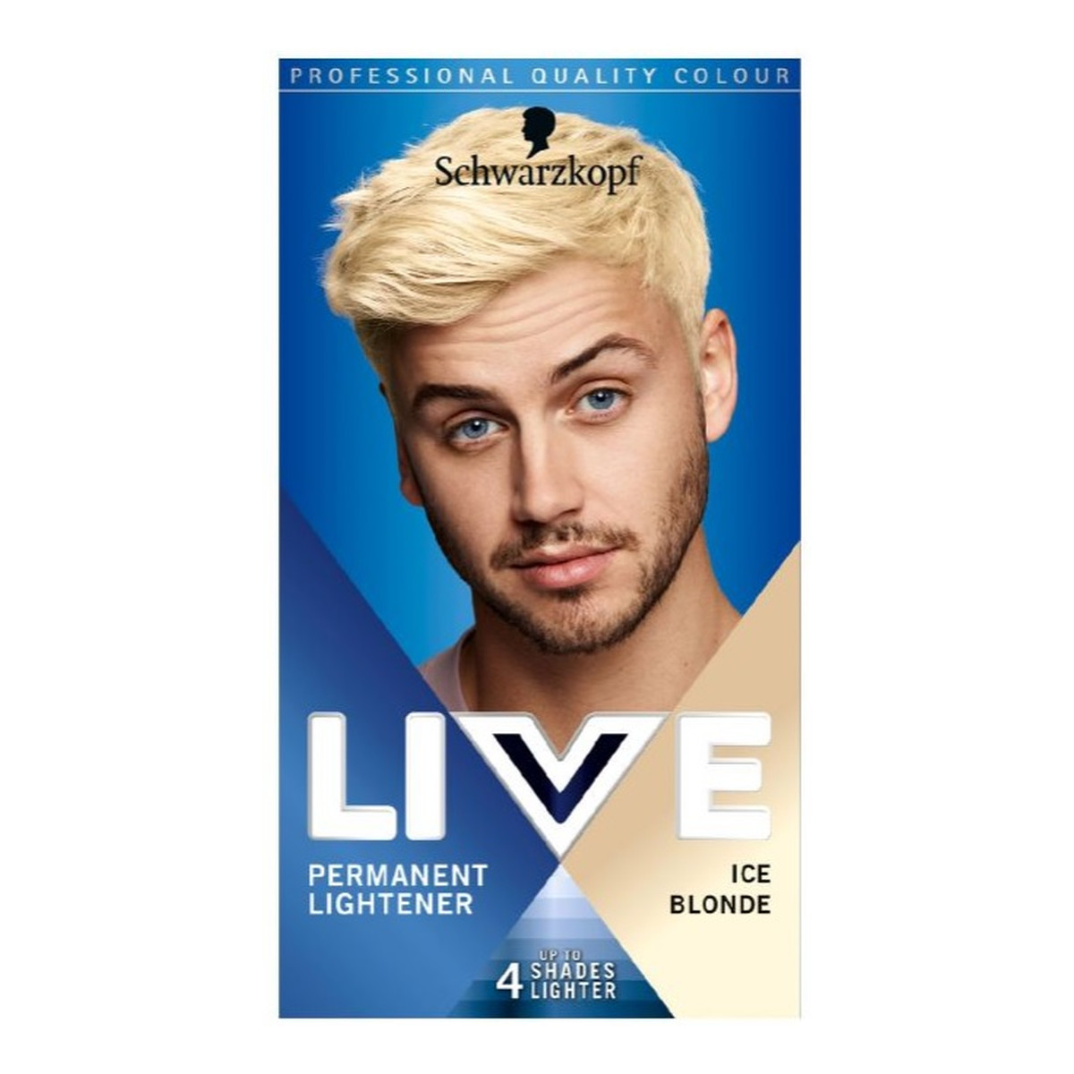 Schwarzkopf Live men farba do włosów dla mężczyzn 00b ice blonde