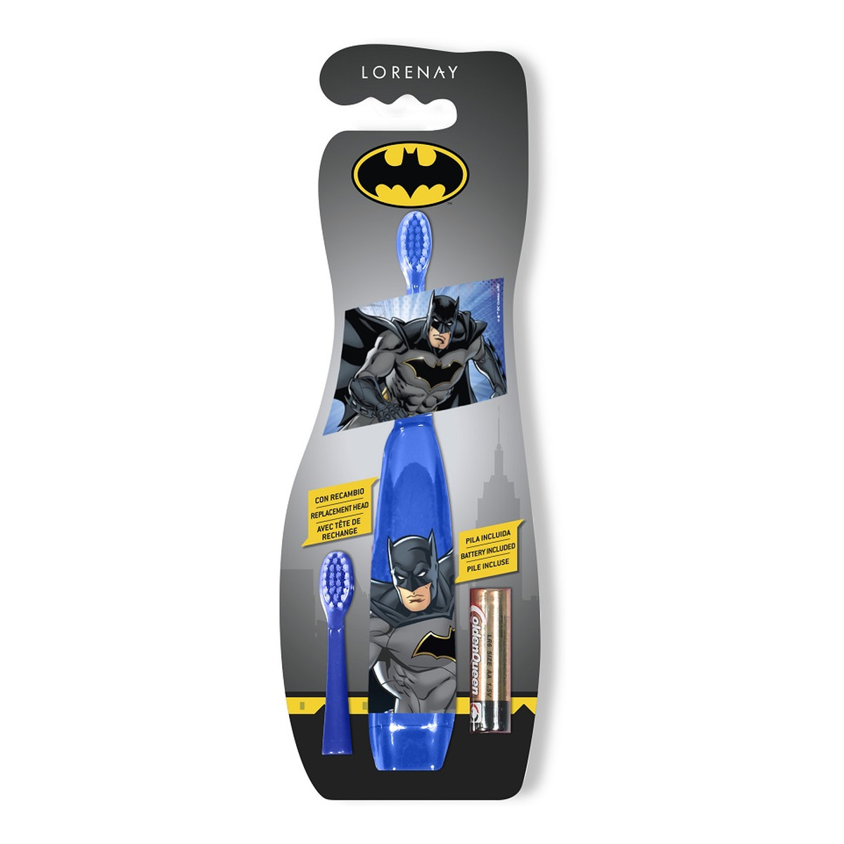 Lorenay Batman elektryczna szczoteczka do zębów dla dzieci