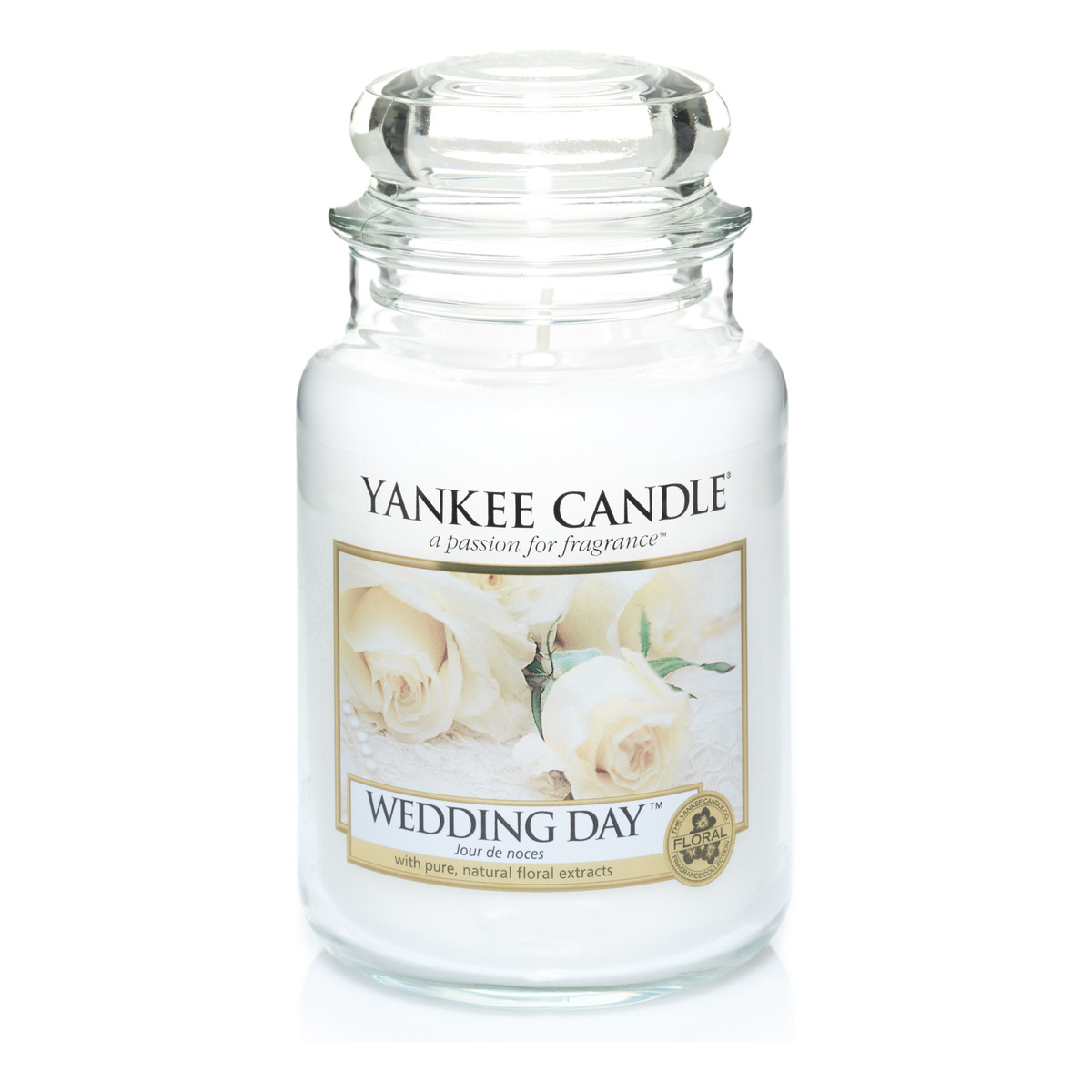 Yankee Candle Large Jar duża świeczka zapachowa Wedding Day 623g