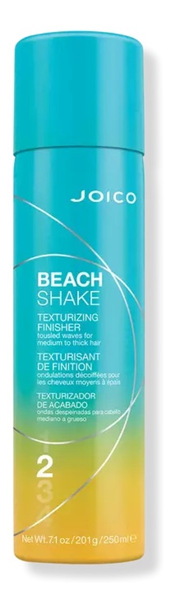 Beach shake texturizing finisher suchy spray nadający efekt plażowych fal