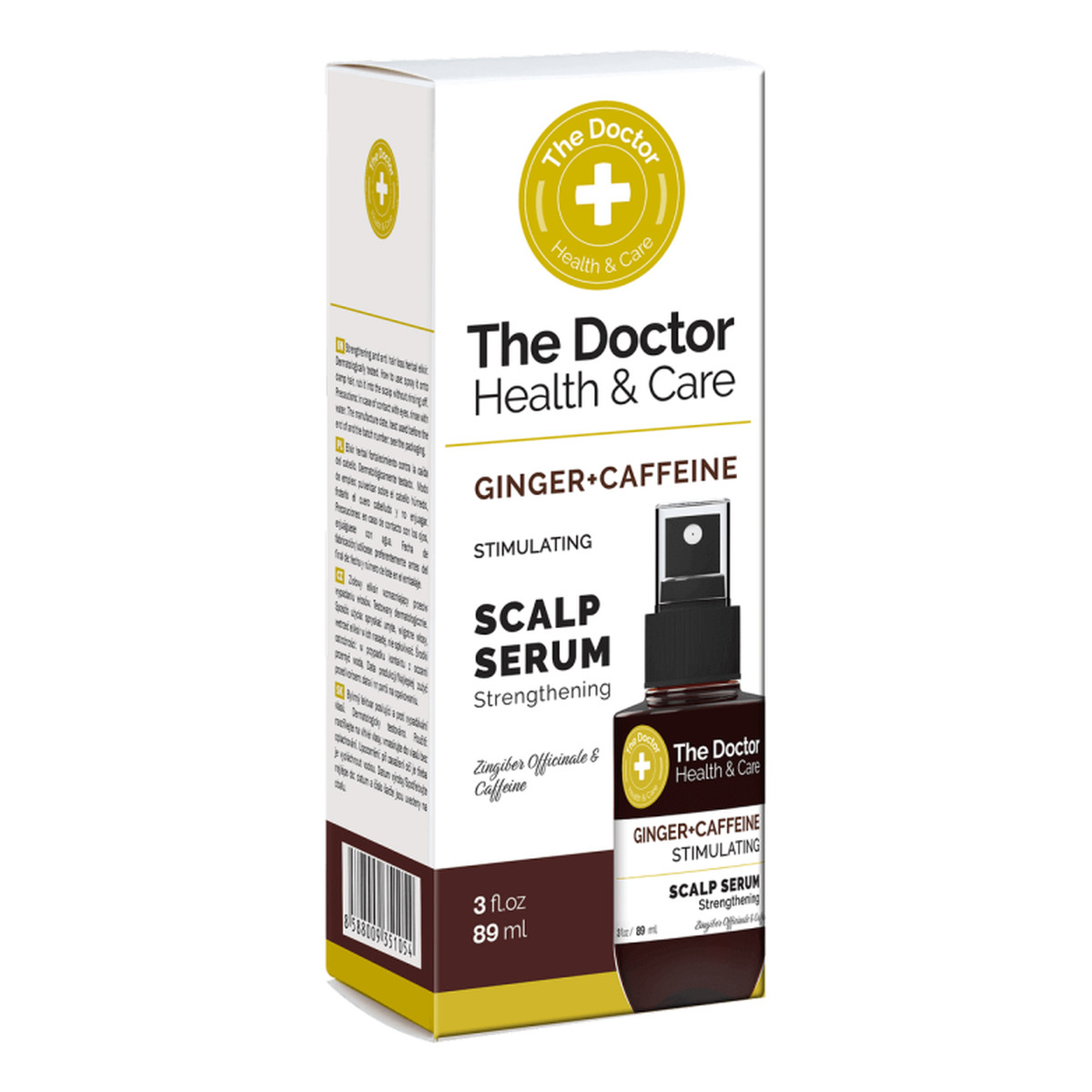 The Doctor Health & Care Stymulujące serum do skóry głowy Imbir + Kofeina 89ml