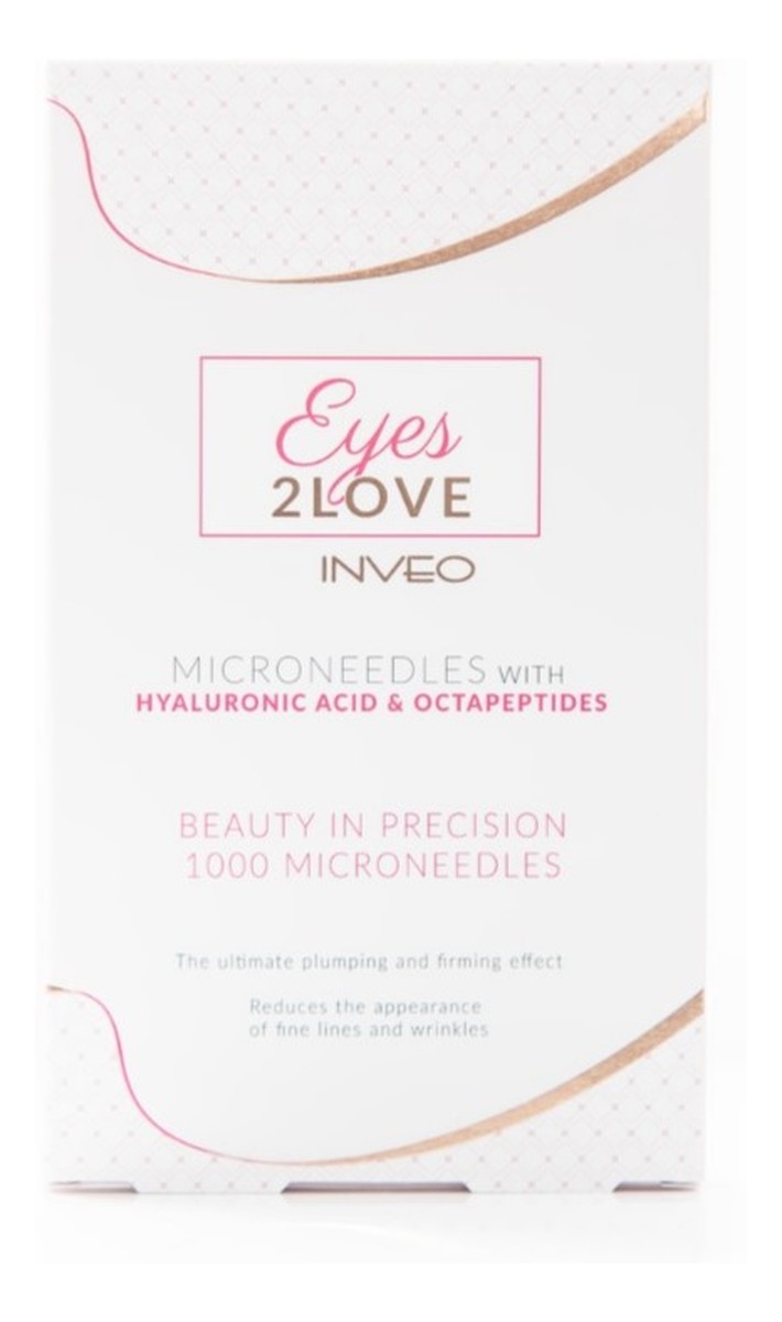 Eyes2love płatki pod oczy z mikroigiełkami kwasu hialuronowego i oktopeptydów 2 pary