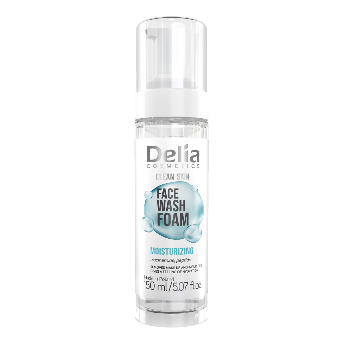 Delia Clean skin pianka nawilżająco-normalizująca 150ml