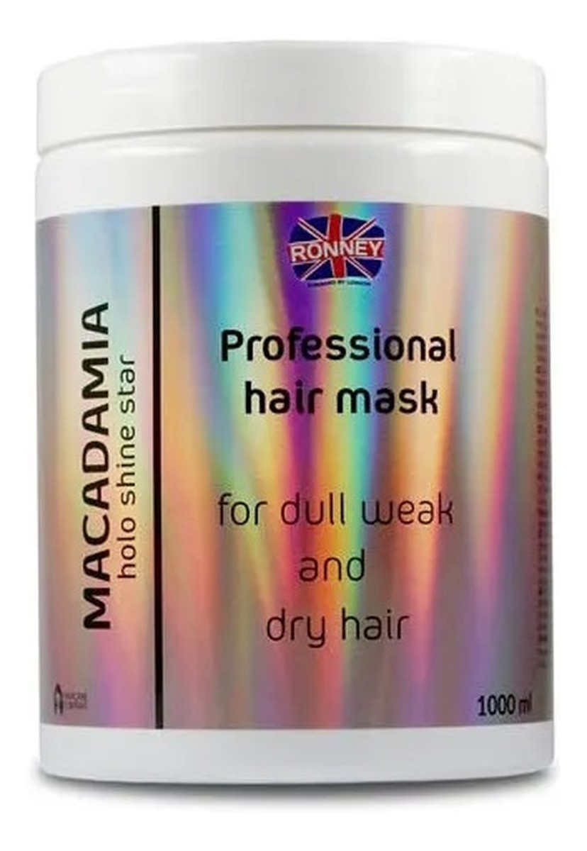 Macadamia holo shine star professional hair mask maska do włosów suchych