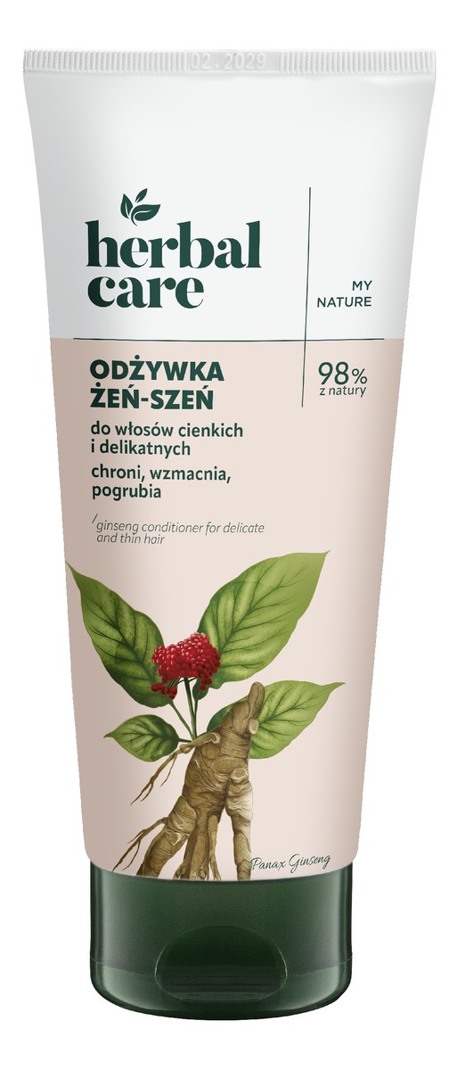 Odżywka do włosów cienkich i delikatnych Żeń-Szeń