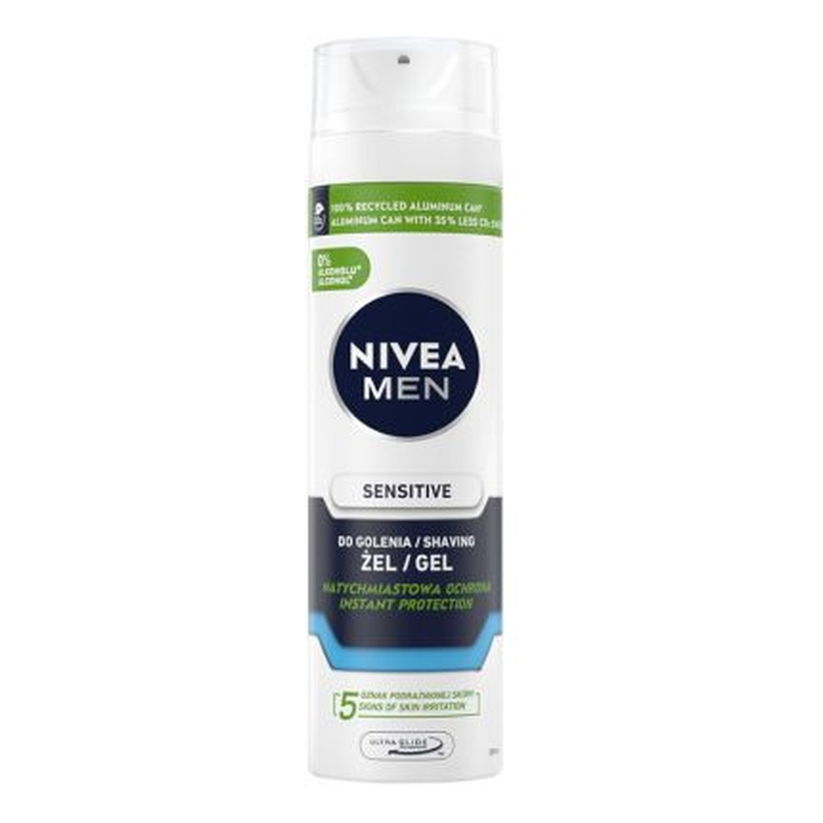 Nivea For Men Żel Do Golenia Dla Mężczyzn Sensitive 200ml