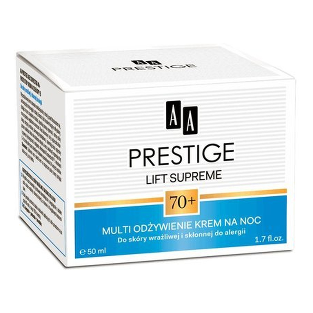 AA Prestige Lift Supreme 70+ Multi Odżywienie Krem Na Noc 50ml