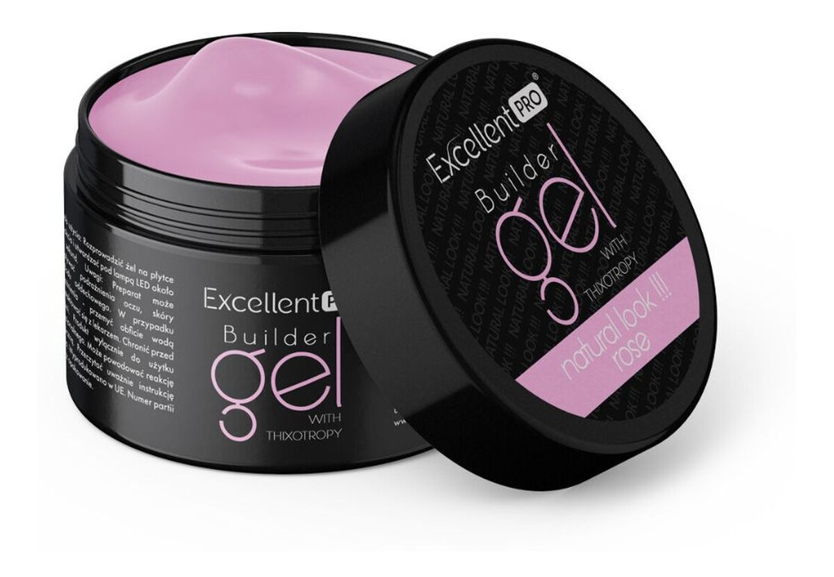 Żel budujący natural look rose
