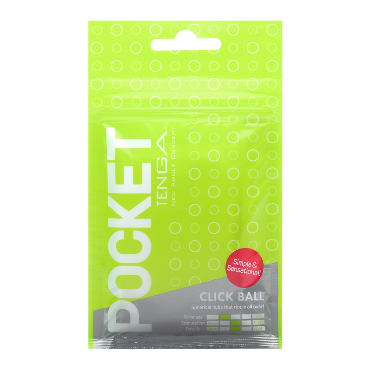 Tenga Pocket click ball jednorazowy masturbator 002