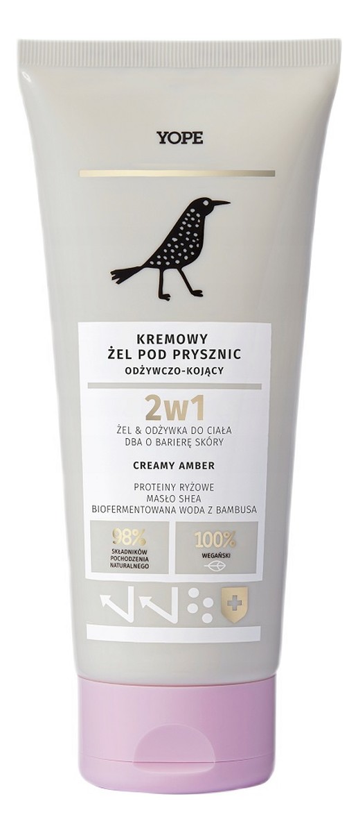 Kremowy żel pod prysznic creamy amber