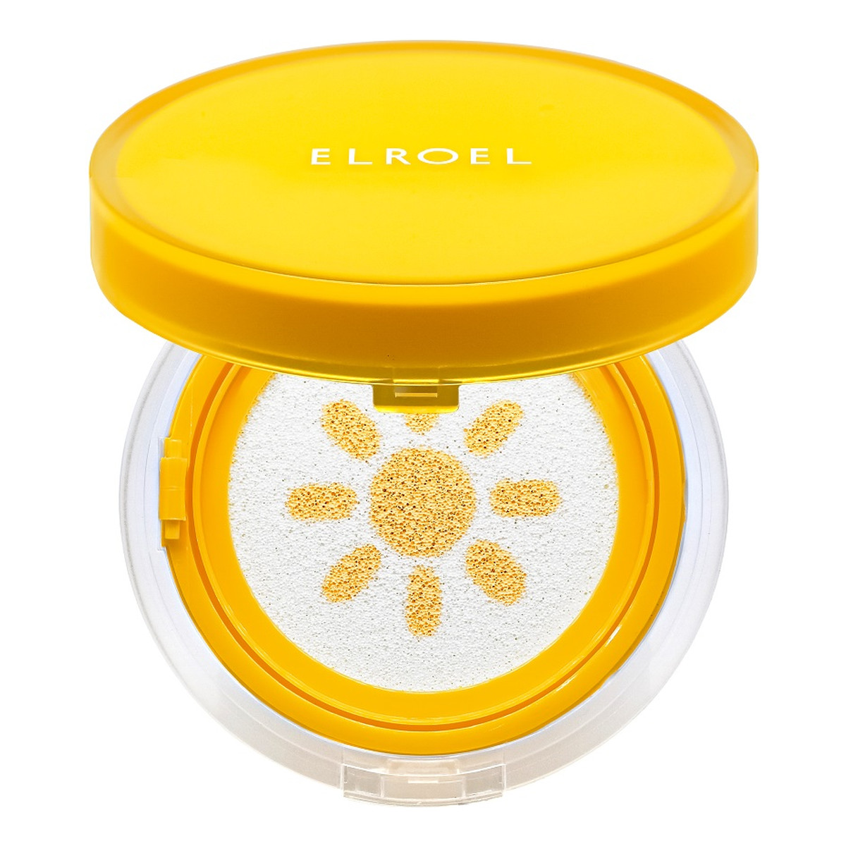 Elroel Pang Pang Yellow Sun Cushion Plus Krem przeciwsłoneczny do twarzy w formie poduszeczki spf50+ 15g