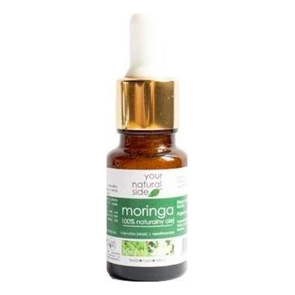 Your Natural Side Naturalny 100% Olej Moringa nierafinowany 10ml