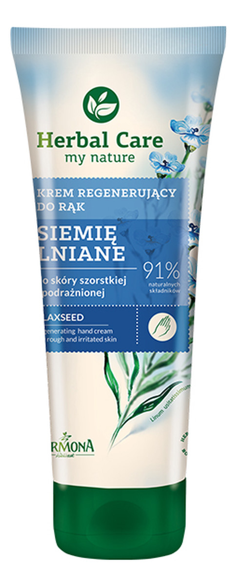 Regenerujący Krem Do Rąk i Paznokci z Siemieniem Lnianym