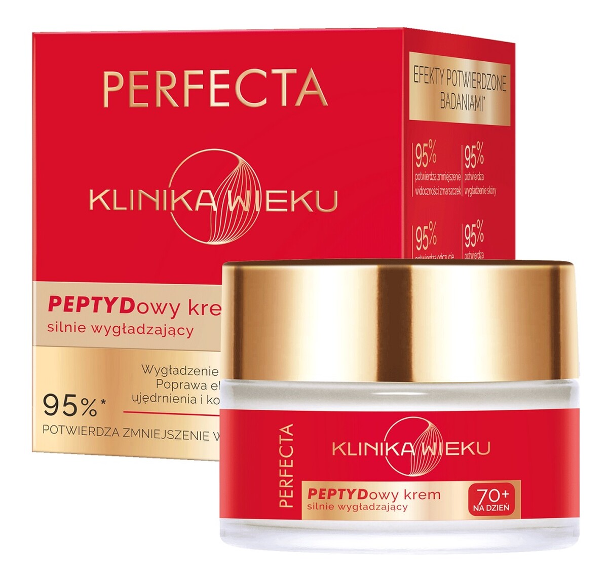 Krem silnie wygładzający na dzień 70+