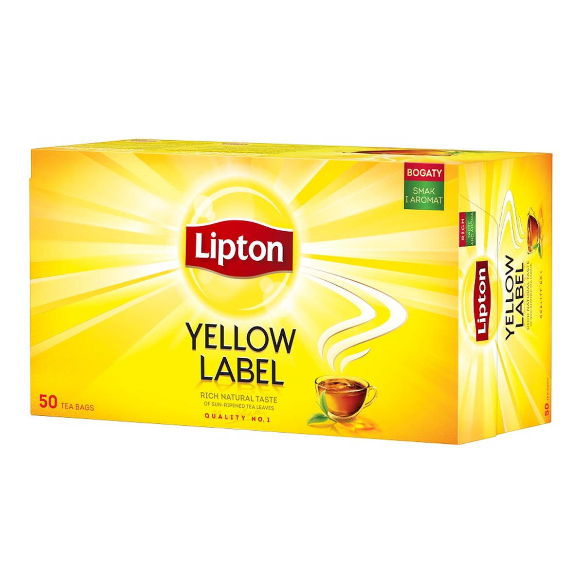 Lipton Yellow Label Herbata czarna 50 torebek 100g
