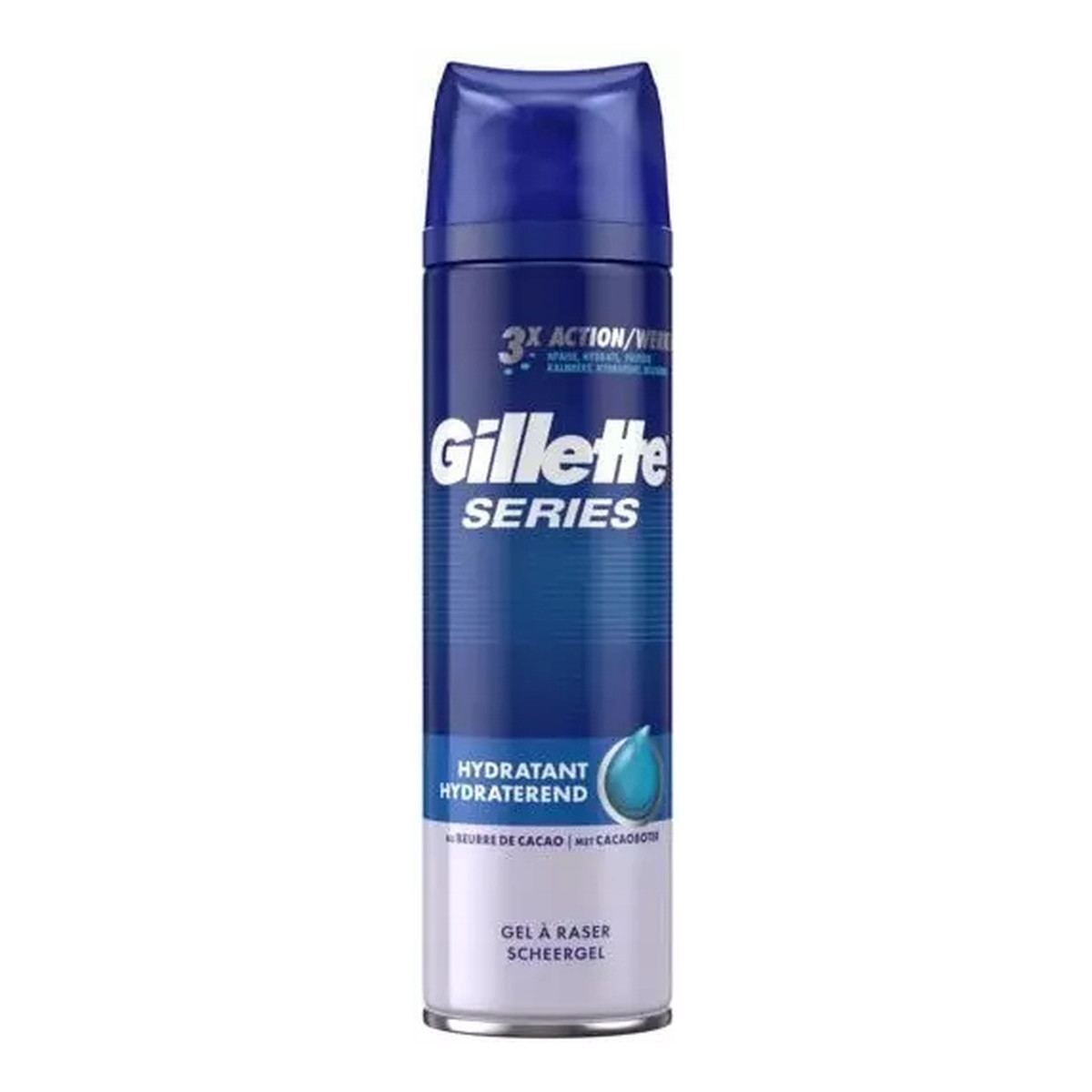 Gillette Series Hydratant nawilżający Żel do golenia 200ml