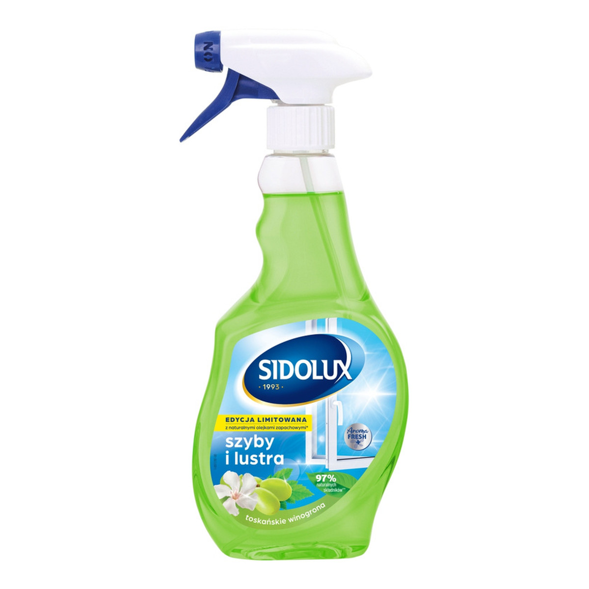 Sidolux Crystal Płyn do mycia szyb Toskańskie Winogrona 500ml