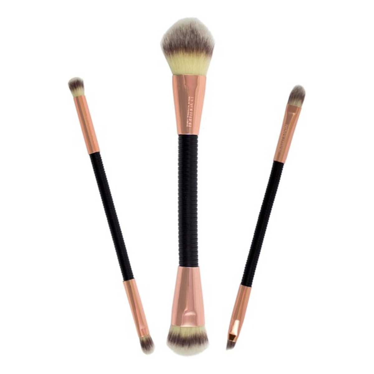 Makeup Revolution Brush Flex & Go Brush Zestaw Pędzli Do Makijażu 1op.-3szt