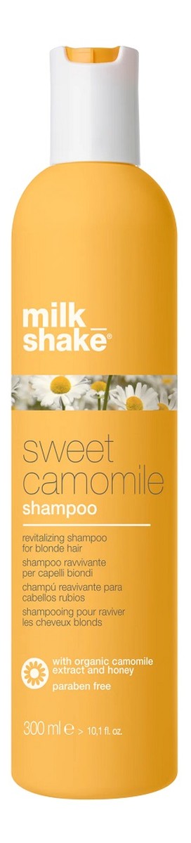 Sweet camomile shampoo rewitalizujący szampon do włosów blond