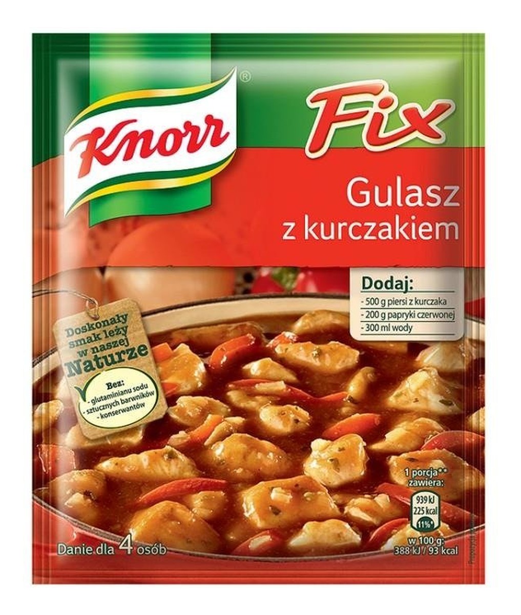 Gulasz z kurczakiem