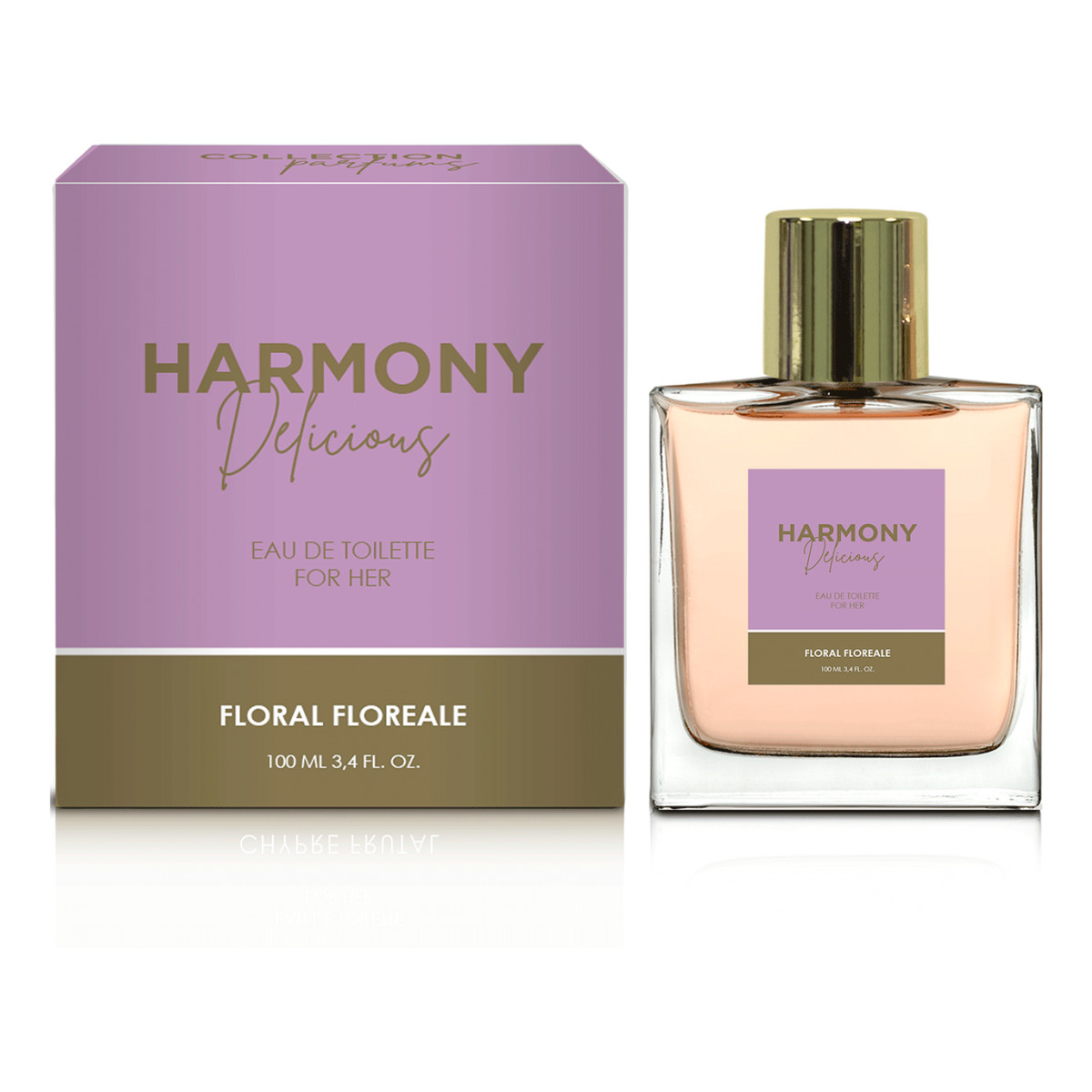 Melody Woda toaletowa dla kobiet Harmony Delicious 100ml