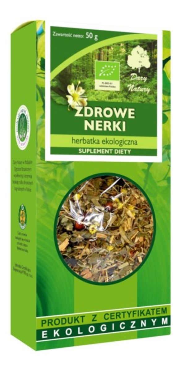 Herbatka ekologiczna zdrowe nerki