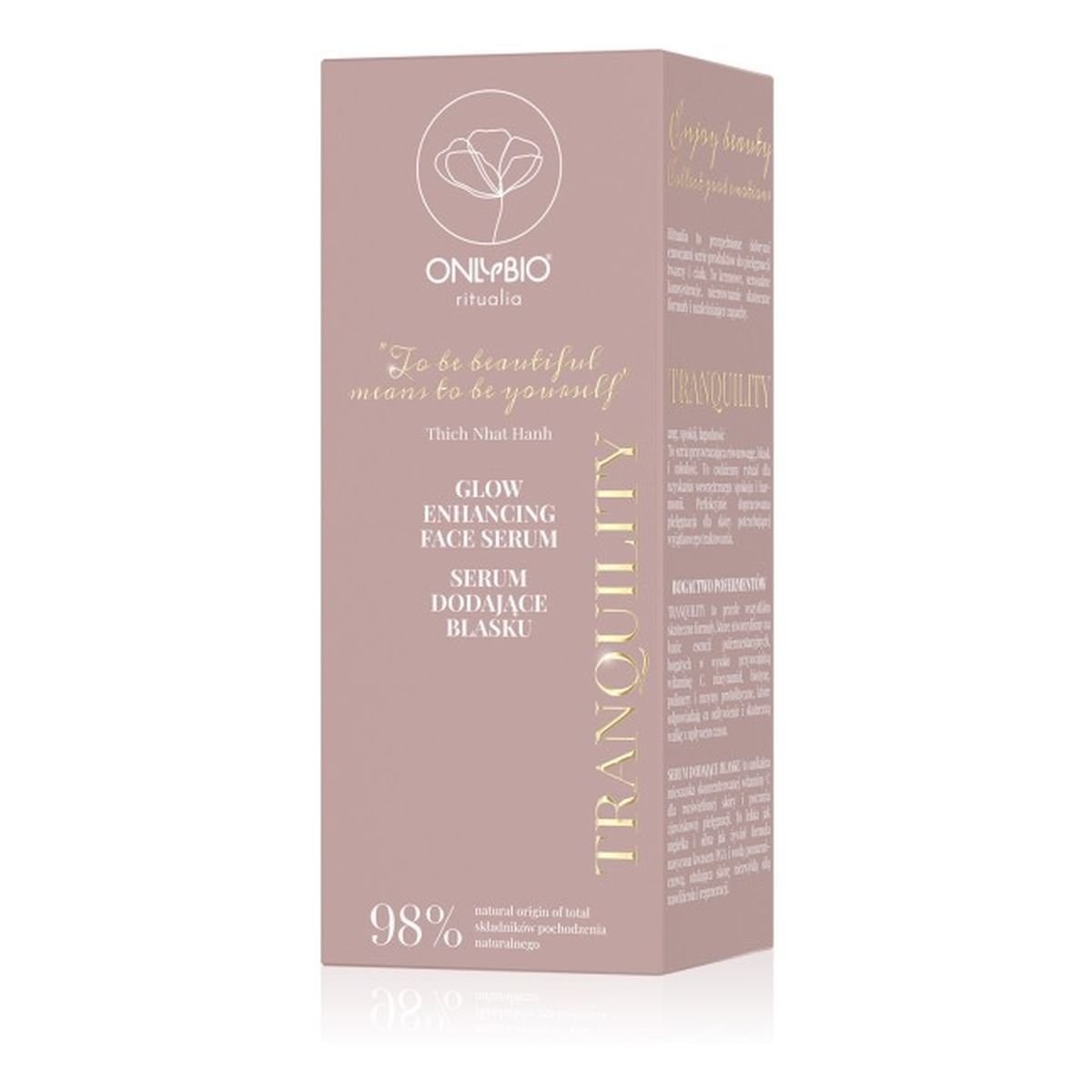 OnlyBio Ritualia Tranquility serum do twarzy dodające blasku 30ml