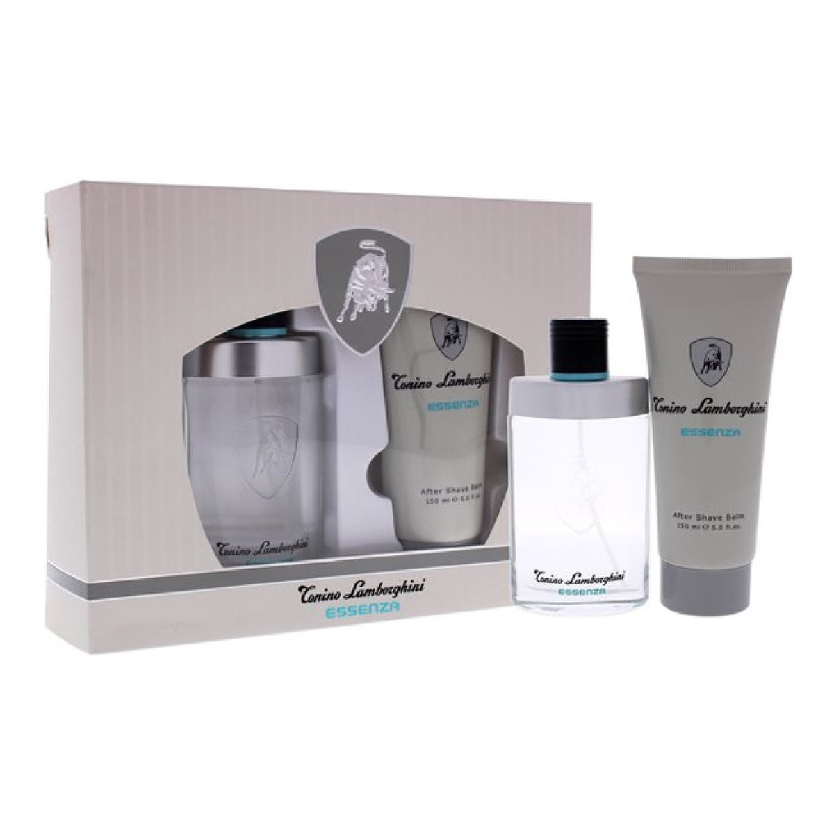 Tonino Lamborghini Essenza Zestaw woda toaletowa spray 75ml + balsam po goleniu 150ml