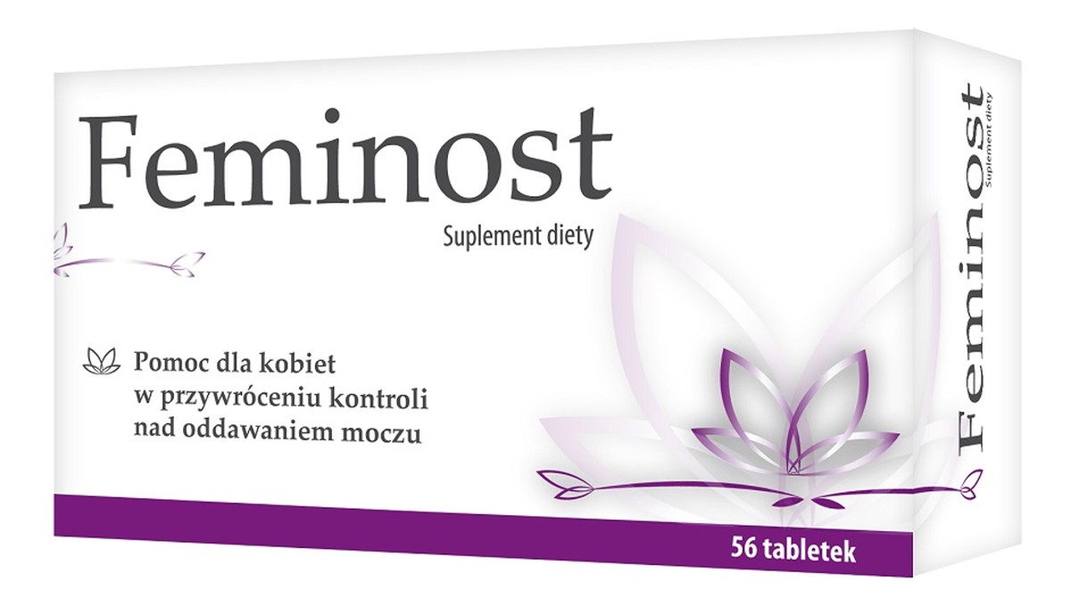 Suplement diety dla kobiet wspomagający utrzymywanie kontroli nad oddawaniem moczu 56 tabletek powlekanych