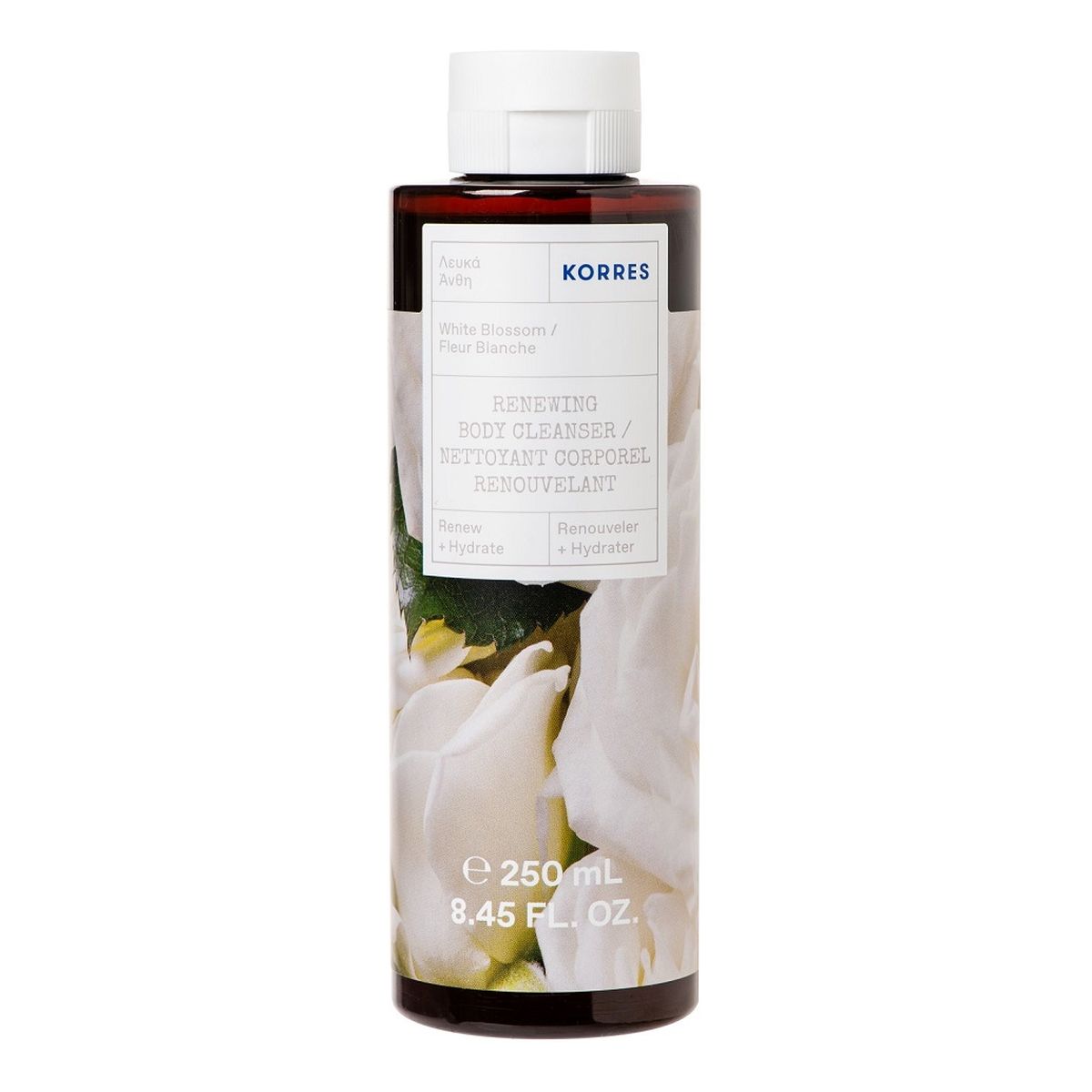 Korres White Blossom Renewing Body Cleanser rewitalizujący Żel do mycia ciała 250ml